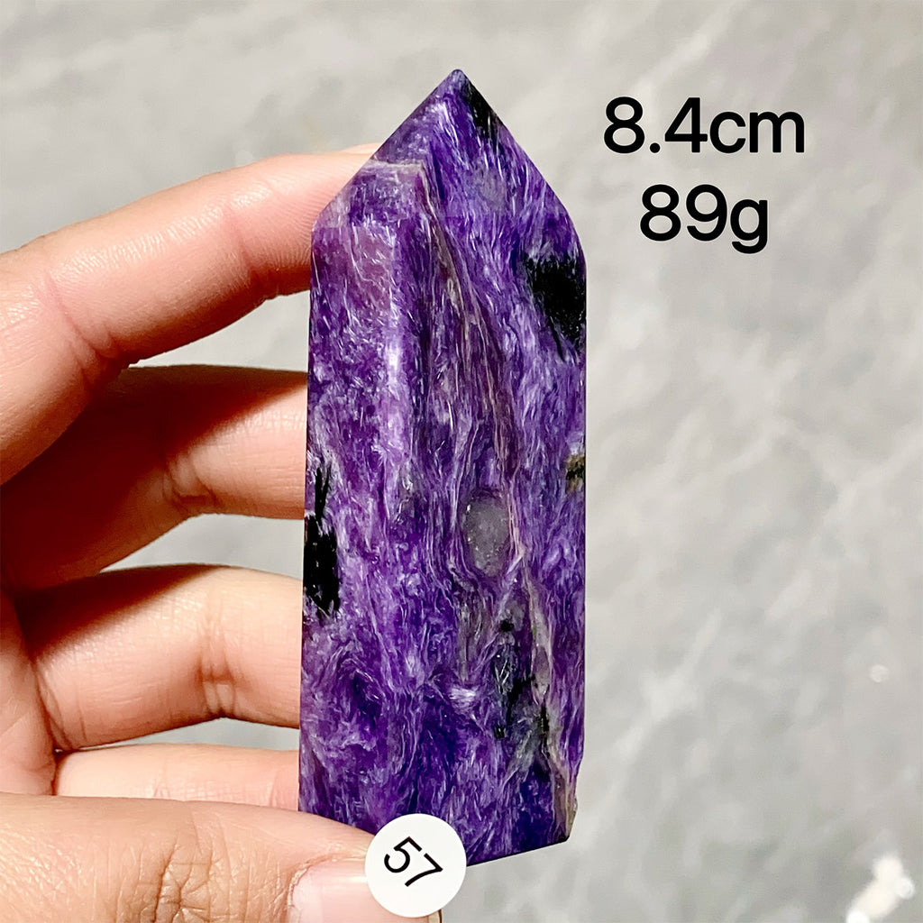 Charoite Crysal Tower Point