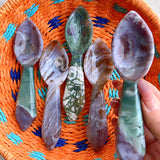 Beautiful Crytsal Spoon Carvings