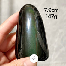 Load image into Gallery viewer, Natural Crystal Rainbow Obsidian Freeform