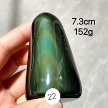 Load image into Gallery viewer, Natural Crystal Rainbow Obsidian Freeform