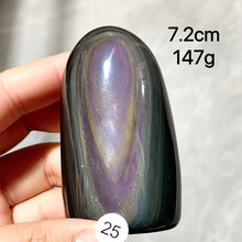 Load image into Gallery viewer, Natural Crystal Rainbow Obsidian Freeform