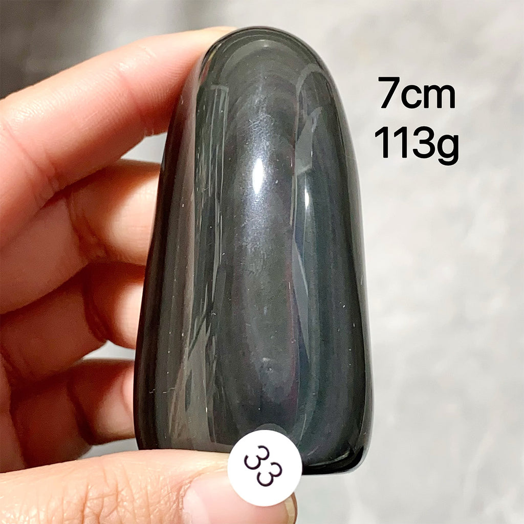 Natural Crystal Rainbow Obsidian Freeform