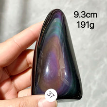 Load image into Gallery viewer, Natural Crystal Rainbow Obsidian Freeform