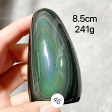 Load image into Gallery viewer, Natural Crystal Rainbow Obsidian Freeform