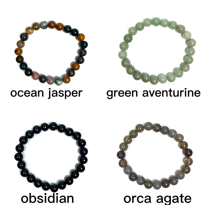 Different Materials Crystal Bracelets 10$/4PCS