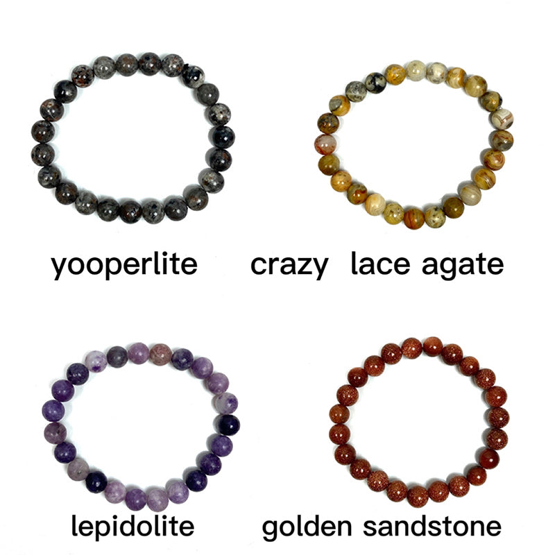 Different Materials Crystal Bracelets 10$/4PCS