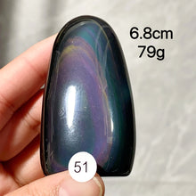 Load image into Gallery viewer, Natural Crystal Rainbow Obsidian Freeform