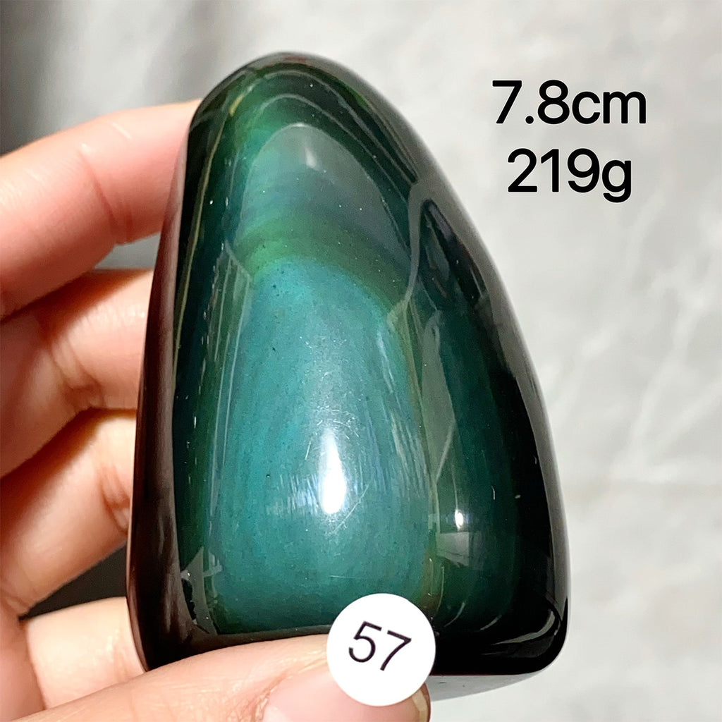 Natural Crystal Rainbow Obsidian Freeform