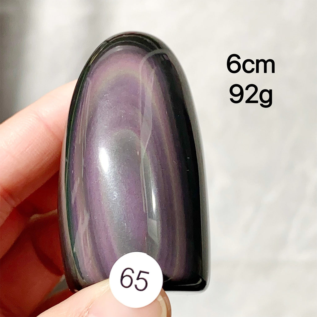 Natural Crystal Rainbow Obsidian Freeform