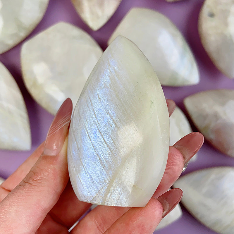 Beautiful Moonstone Water Drop Shape