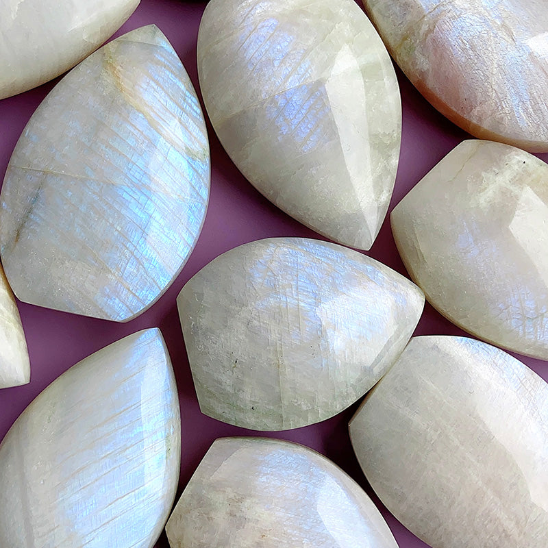 Beautiful Moonstone Water Drop Shape