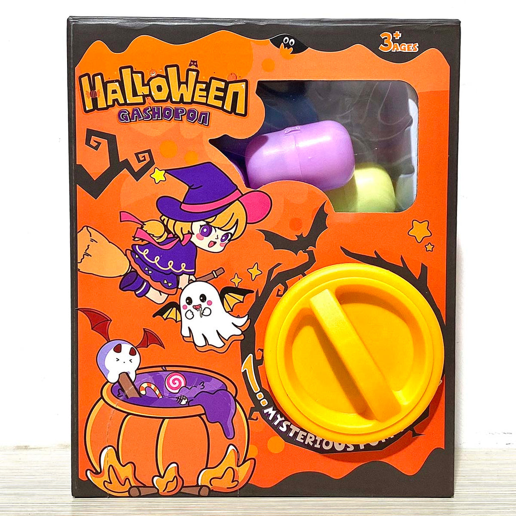 6 Count/Set Capsules Halloween Crystal  Gashapon Box