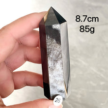 Load image into Gallery viewer, Natural Silver Obsidian Crystal Tower