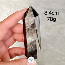 Load image into Gallery viewer, Natural Silver Obsidian Crystal Tower