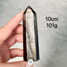 Load image into Gallery viewer, Natural Silver Obsidian Crystal Tower