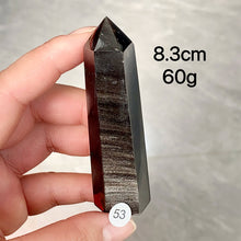 Load image into Gallery viewer, Natural Silver Obsidian Crystal Tower