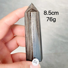 Load image into Gallery viewer, Natural Silver Obsidian Crystal Tower