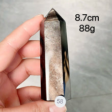 Load image into Gallery viewer, Natural Silver Obsidian Crystal Tower