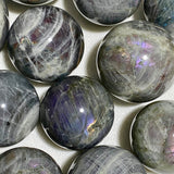 Natural Purple Light Labradorite Ccrystal Ssphere