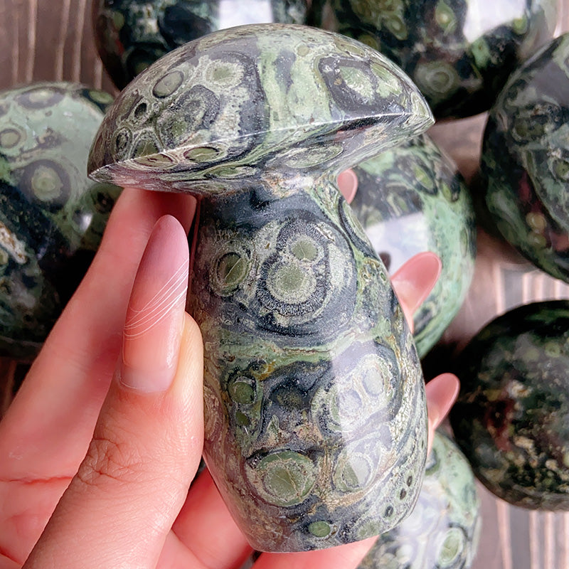 Kambaba Jasper Mushroom Shape