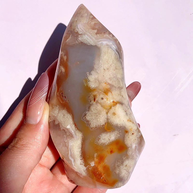 Flower Agate Flame