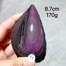 Load image into Gallery viewer, Natural Rainbow Obsidian Crystal Raw Stone