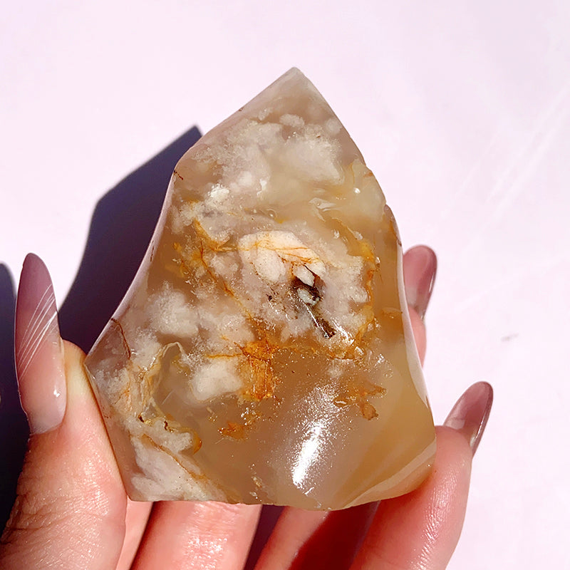 Flower Agate Flame