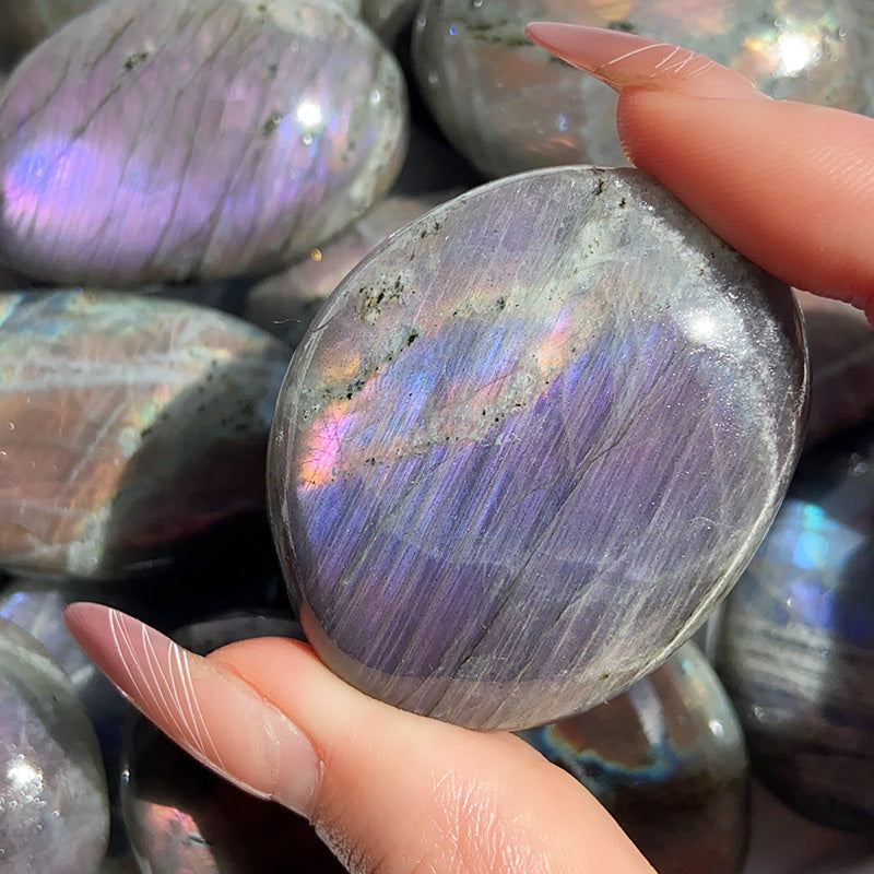 Purple Labradorite Palm