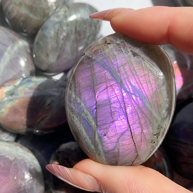 Purple Labradorite Palm