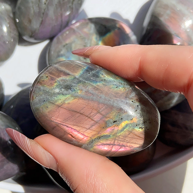 Purple Labradorite Palm