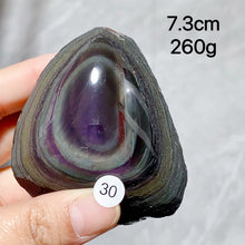 Load image into Gallery viewer, Natural Rainbow Obsidian Crystal Raw Stone