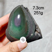 Load image into Gallery viewer, Natural Rainbow Obsidian Crystal Raw Stone