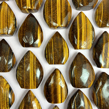 Load image into Gallery viewer, Yellow Tiger Eye Water Drop/ Flame