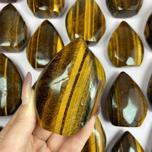 Load image into Gallery viewer, Yellow Tiger Eye Water Drop/ Flame