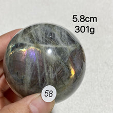 Load image into Gallery viewer, Natural Purple Light Labradorite Ccrystal Ssphere