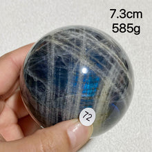 Load image into Gallery viewer, Natural Purple Light Labradorite Ccrystal Sphere