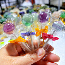 Load image into Gallery viewer, New Fluorite Lollipop Natural Crystal Stone Candy