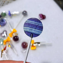 Load image into Gallery viewer, New Fluorite Lollipop Natural Crystal Stone Candy