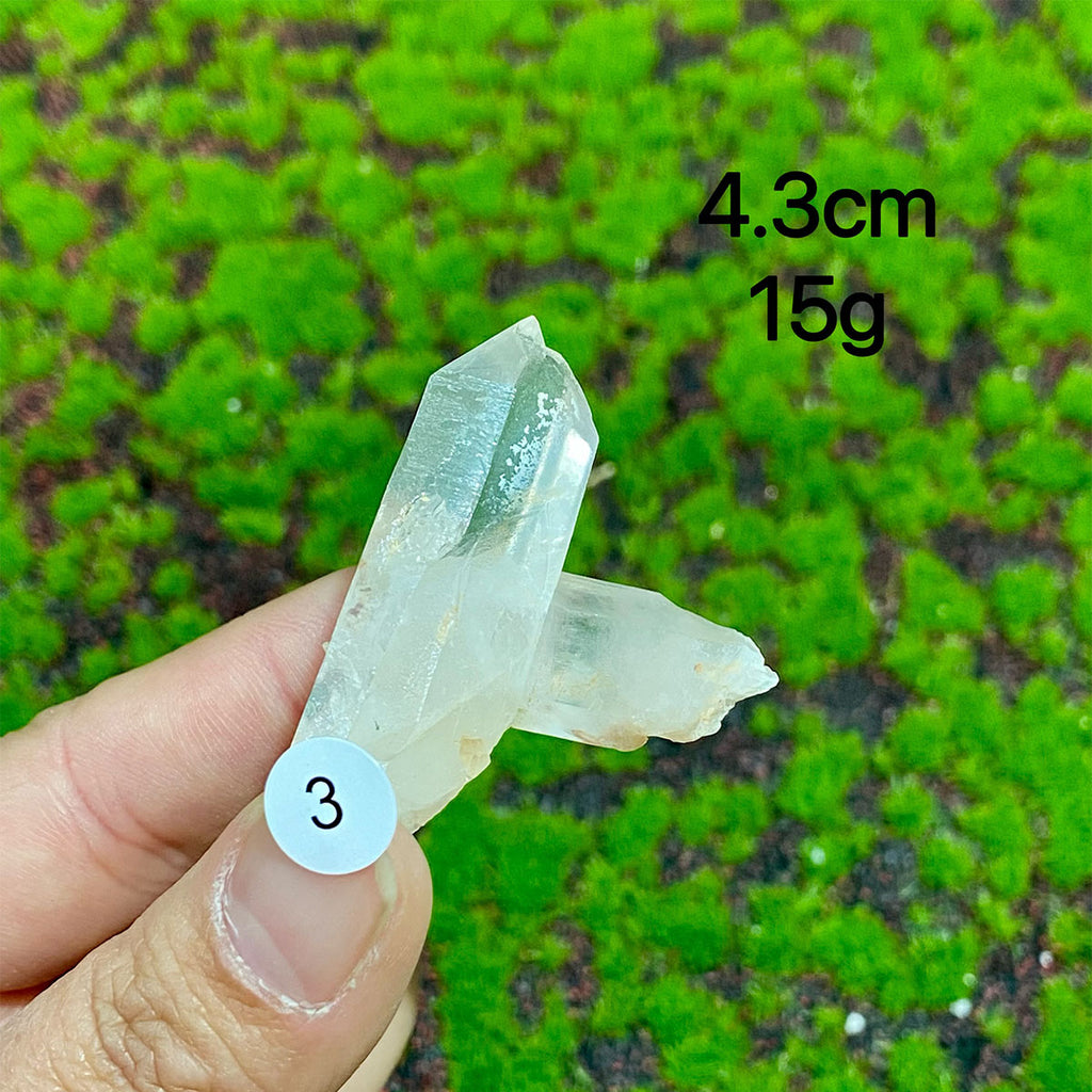 Clear Quartz Natural Crystal  Cluster