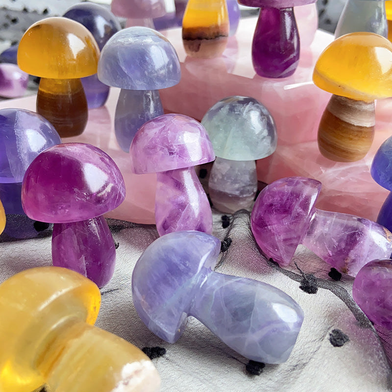 Candy Fluorite Mushroom