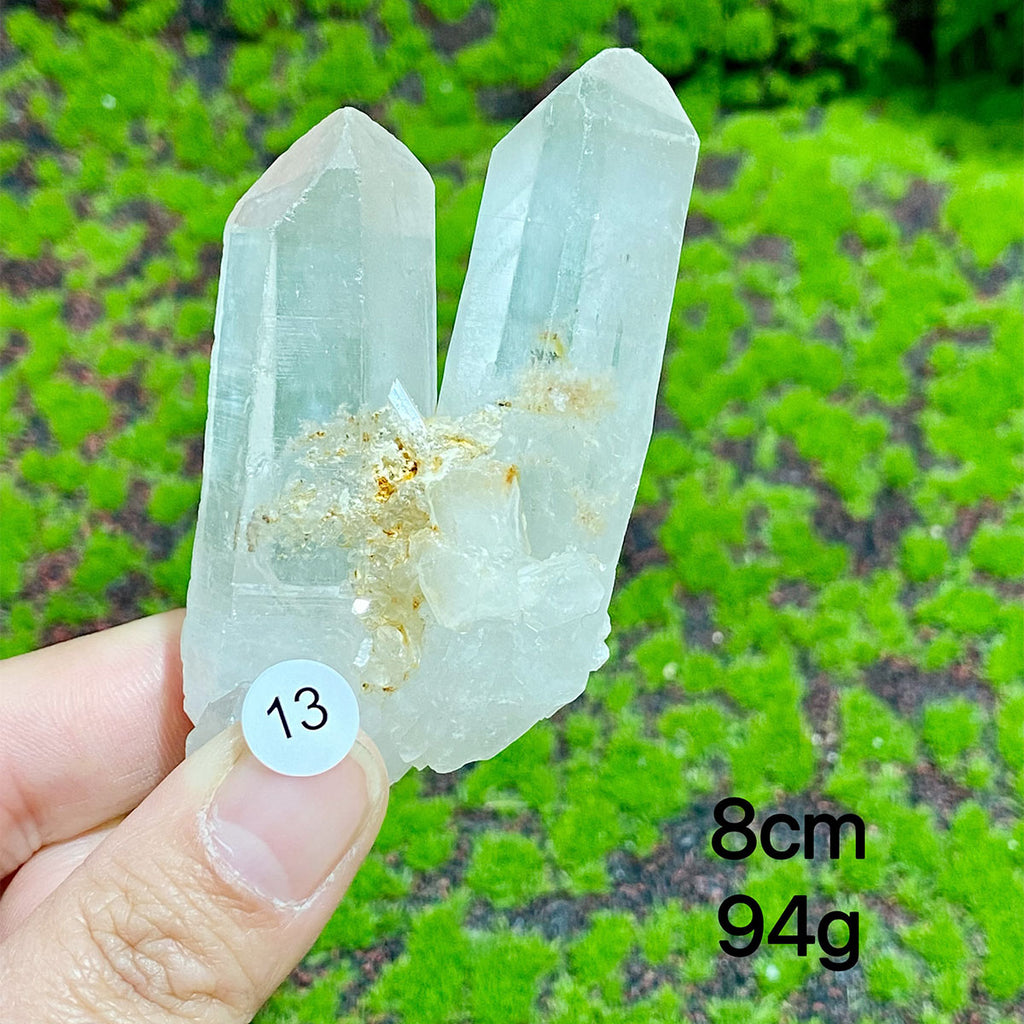 Clear Quartz Natural Crystal  Cluster