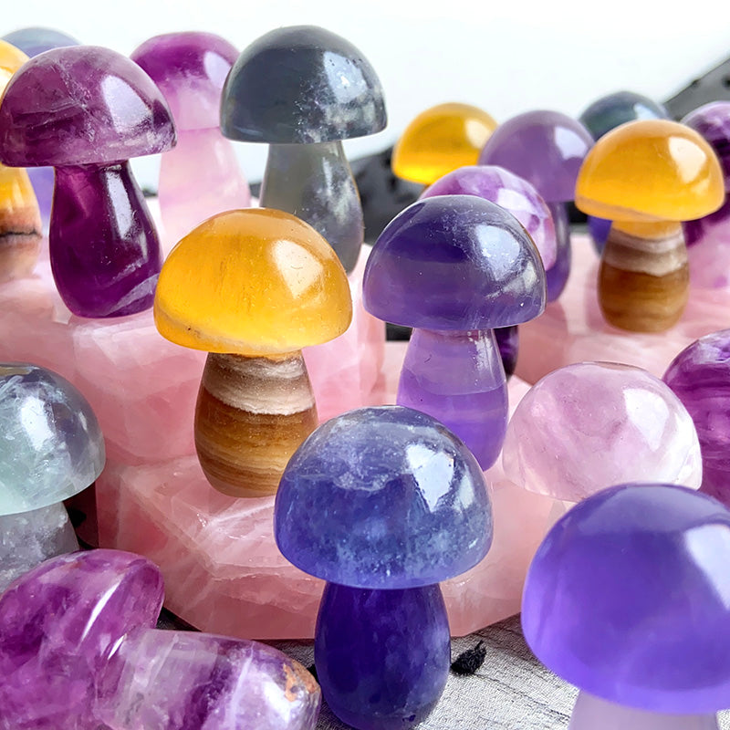 Candy Fluorite Mushroom