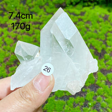 Load image into Gallery viewer, Clear Quartz Natural Crystal  Cluster