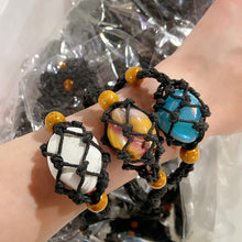 Load image into Gallery viewer, Hand-Knitting Articles With Crystal Tumble (Necklace/Bracelet/Keychain)