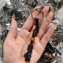 Load image into Gallery viewer, Hand-Knitting Articles With Crystal Tumble (Necklace/Bracelet/Keychain)