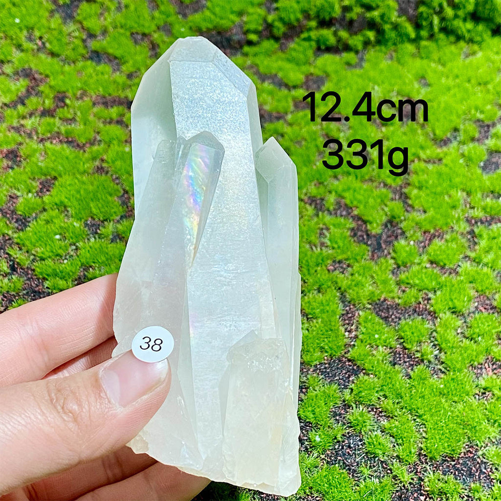 Clear Quartz Natural Crystal  Cluster