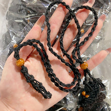 Load image into Gallery viewer, Hand-Knitting Articles With Crystal Tumble (Necklace/Bracelet/Keychain)