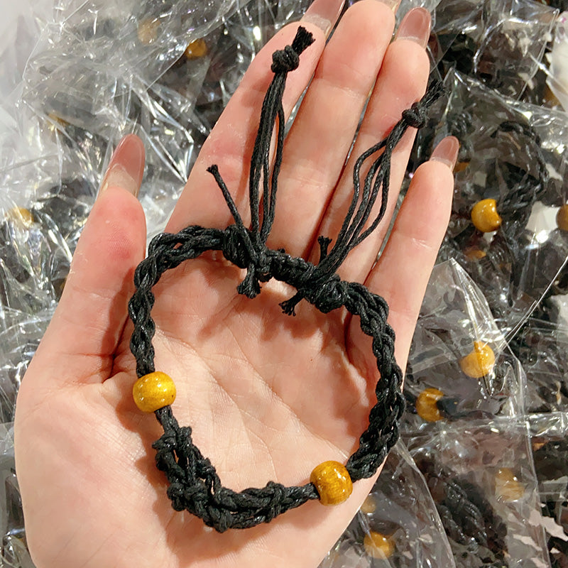 Hand-Knitting Articles With Crystal Tumble (Necklace/Bracelet/Keychain)