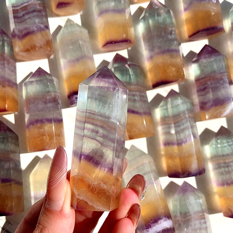 Natural Fluorite Tower/Point