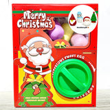 6 Count/Set Capsules Gashapon Box Christmas Crystal Decor Gemstone Family Gift